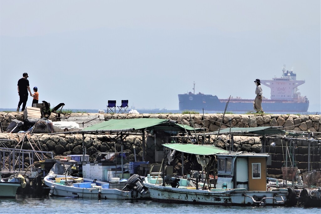 波止場にて～鞆の浦