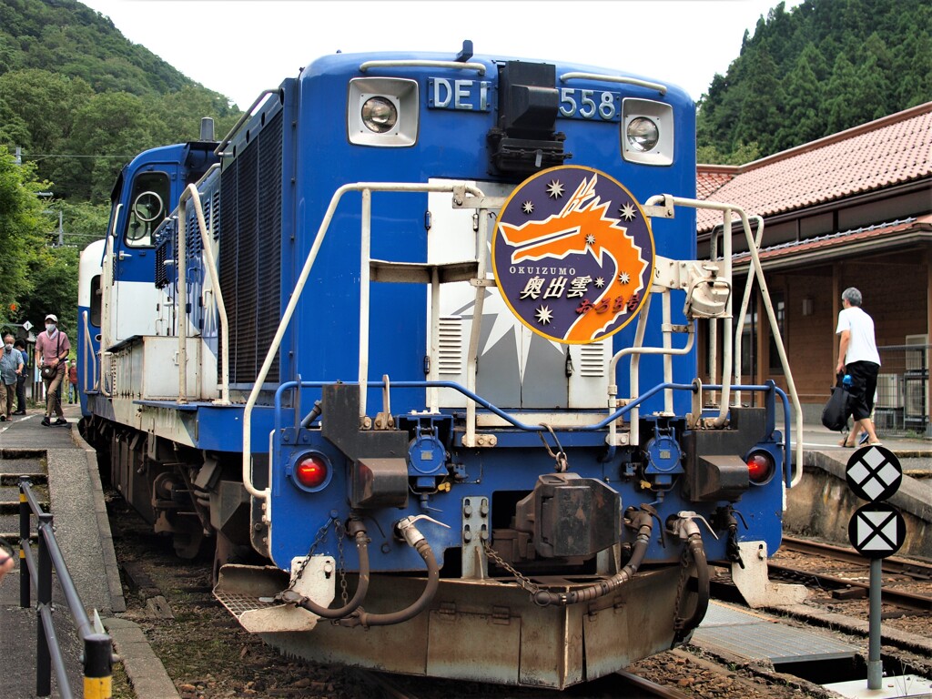 奥出雲おろち号～木次線トロッコ列車　１