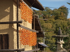 干し柿の里　矢掛町山ノ上