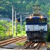 国鉄ＥＦ６４形電気機関車～伯備線・新郷駅付近