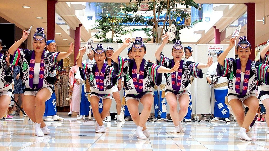 阿波踊りがやってきた～