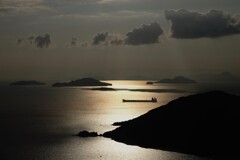 朝陽の展望台より～鞆の浦グリーンライン