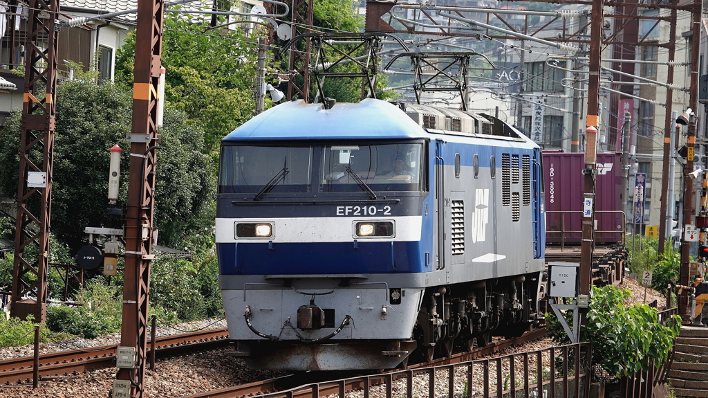 ＪＲ貨物・ＥＦ２１０形電気機関車～尾道