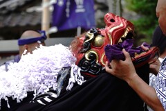 獅子舞～祇園祭り