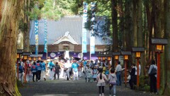 亀鶴山八幡神社の秋季大祭