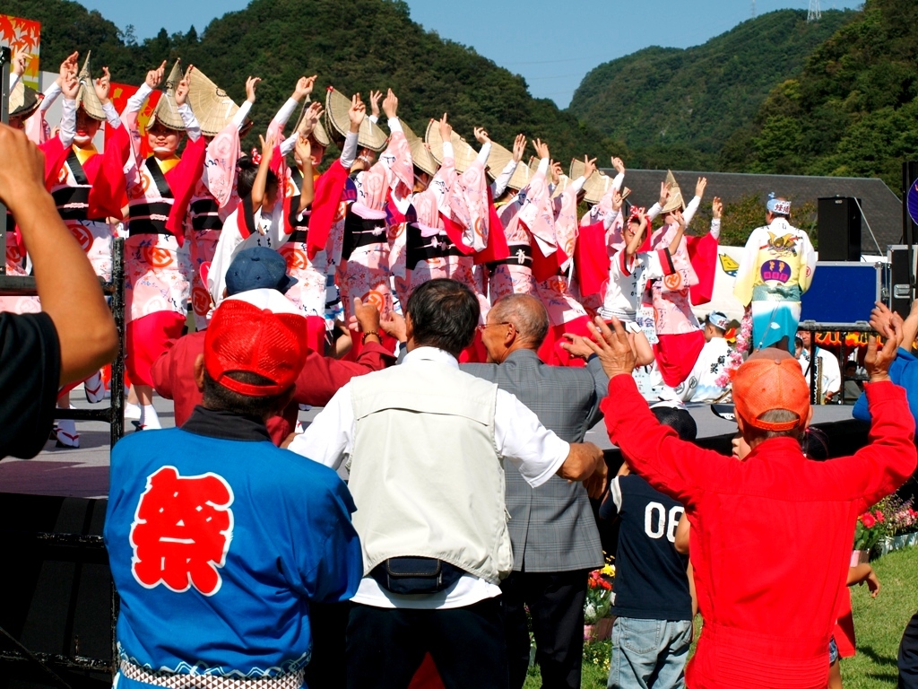 同じ阿呆なら踊らにゃ損そん　　蜂須賀連