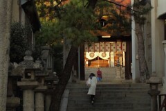 尾道～艮神社にて