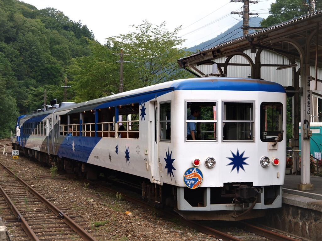 さようならトロッコ列車「奥出雲おろち号」～備後落合駅　２