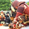 緊張の一瞬～福山城築城４００年記念式典