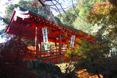 晩秋の御調八幡神社