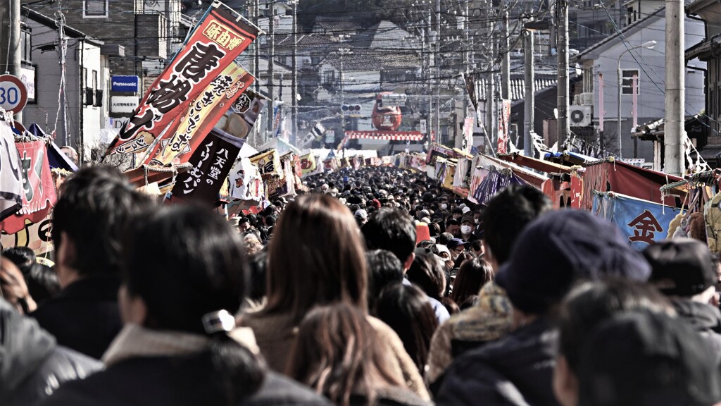 神明市の賑わい～三原