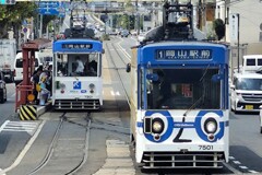 岡山の路面電車～岡山電気軌道本社前　１