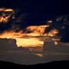 ９月の夕焼け雲