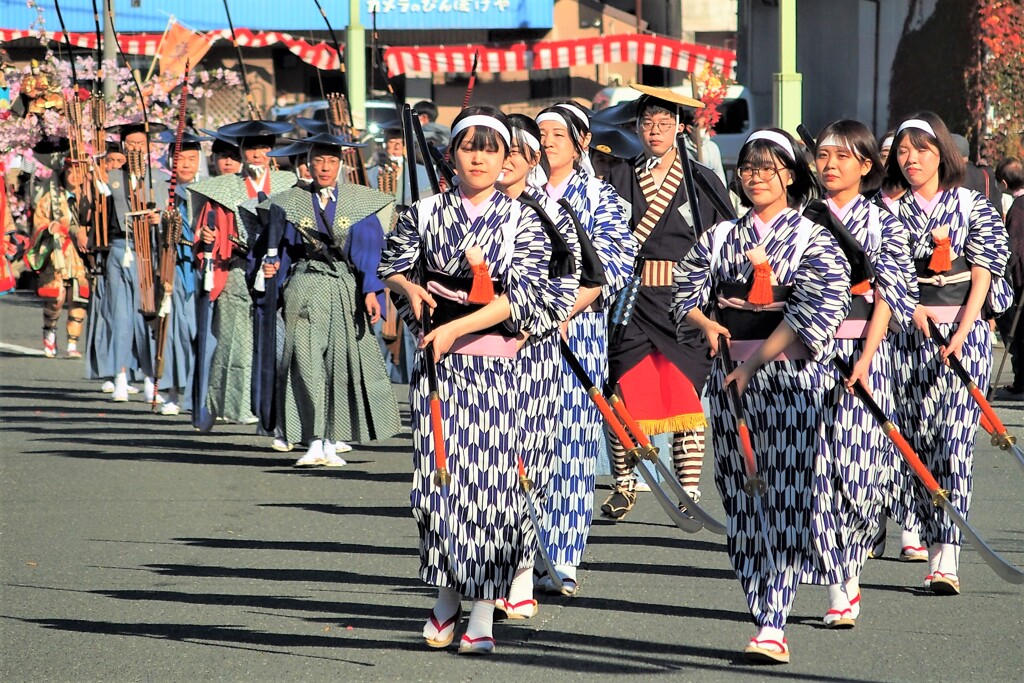 備後東城・お通り～武者行列