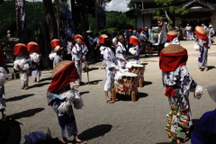 稲生神社の祇園おどり～笠踊り