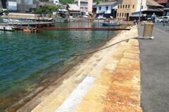 雁木のある波止場～鞆の浦
