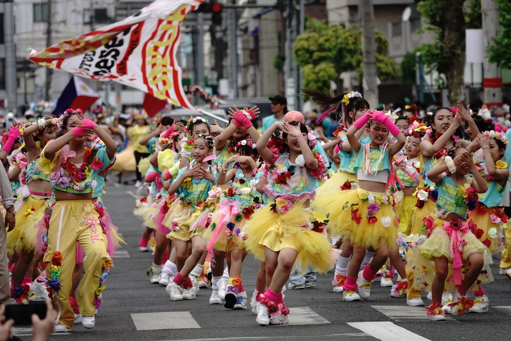 福山バラ祭り２０２４～ローズパレード　３