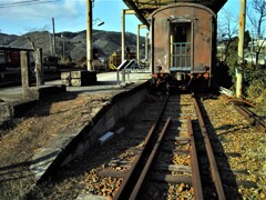 旧片上鉄道の吉ケ原駅