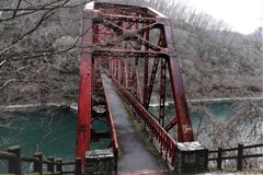 春まだ浅い帝釈峡～神龍橋