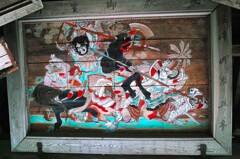 亀山八幡神社～明治５年の奉納絵