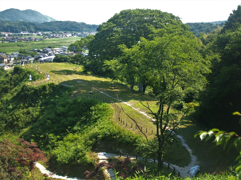 月山富田城～馬乗馬場