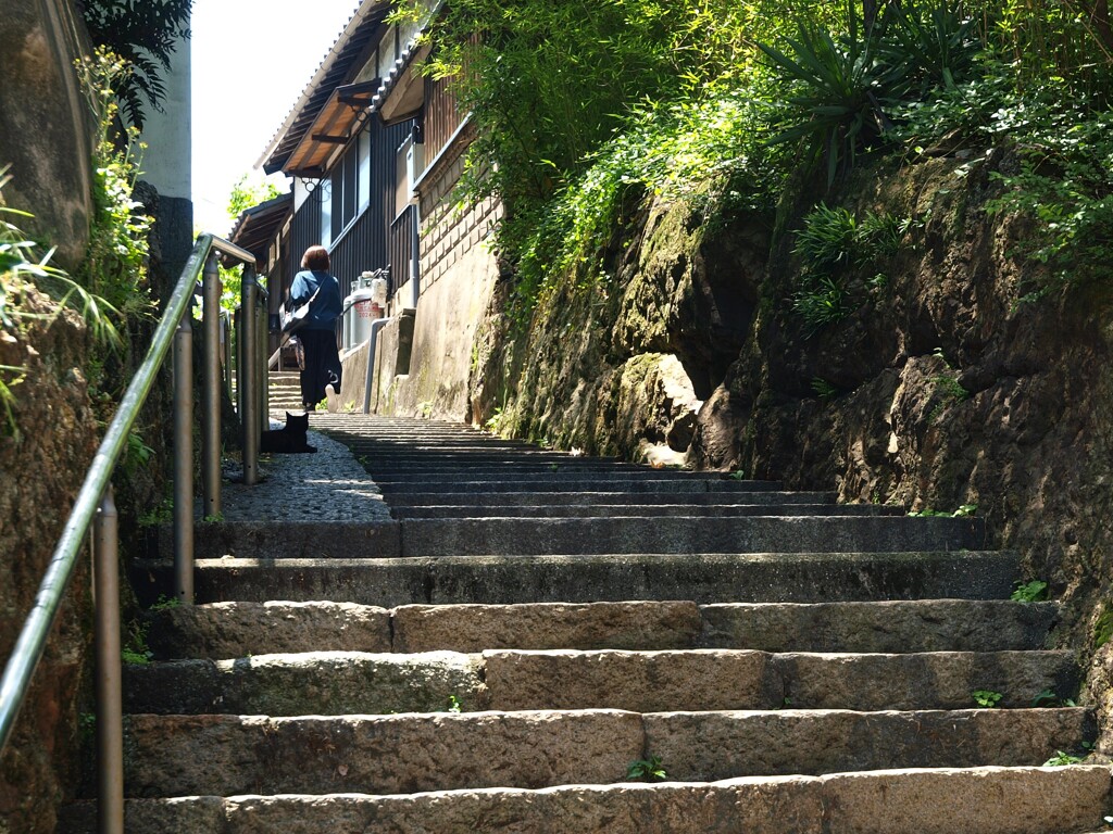 円福寺への階段～鞆の浦