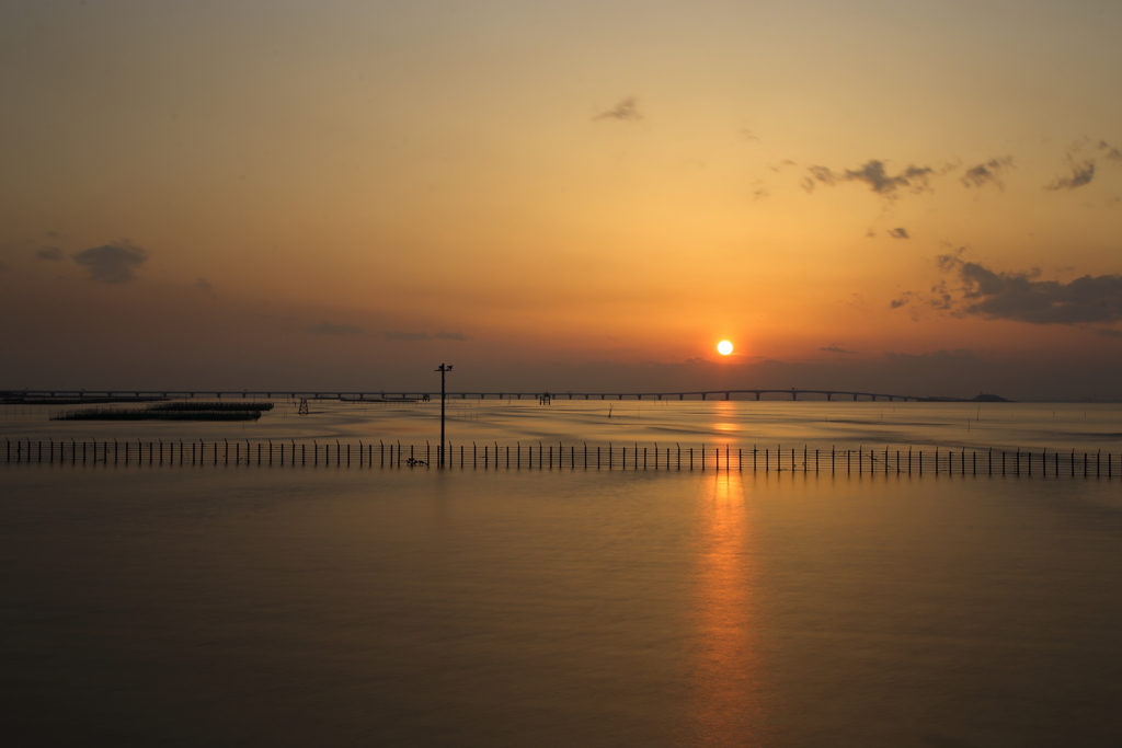 東京湾夕景