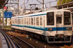 東武亀戸線8575F@東あずま駅