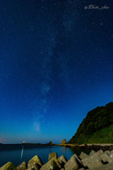 夏の天の川②