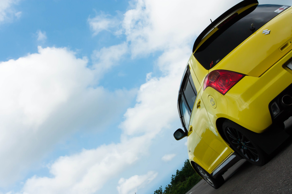 空と愛車