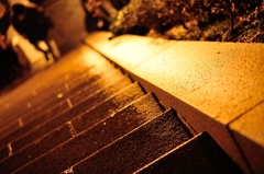 Golden stair