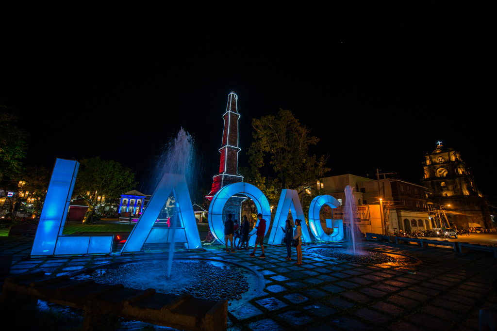 LAOAG bell tower