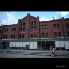 横浜赤レンガ倉庫　３　カフェ