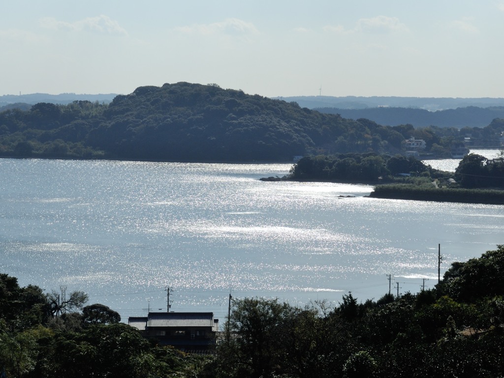 初冬の浜名湖を望む　２