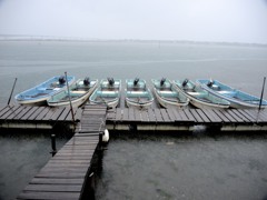 雨の浜名湖　２