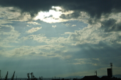 天空竜とか召喚しそうな感じの空