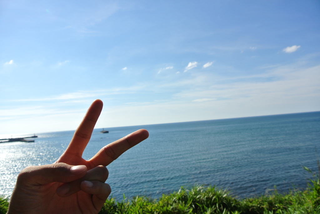 海にピース