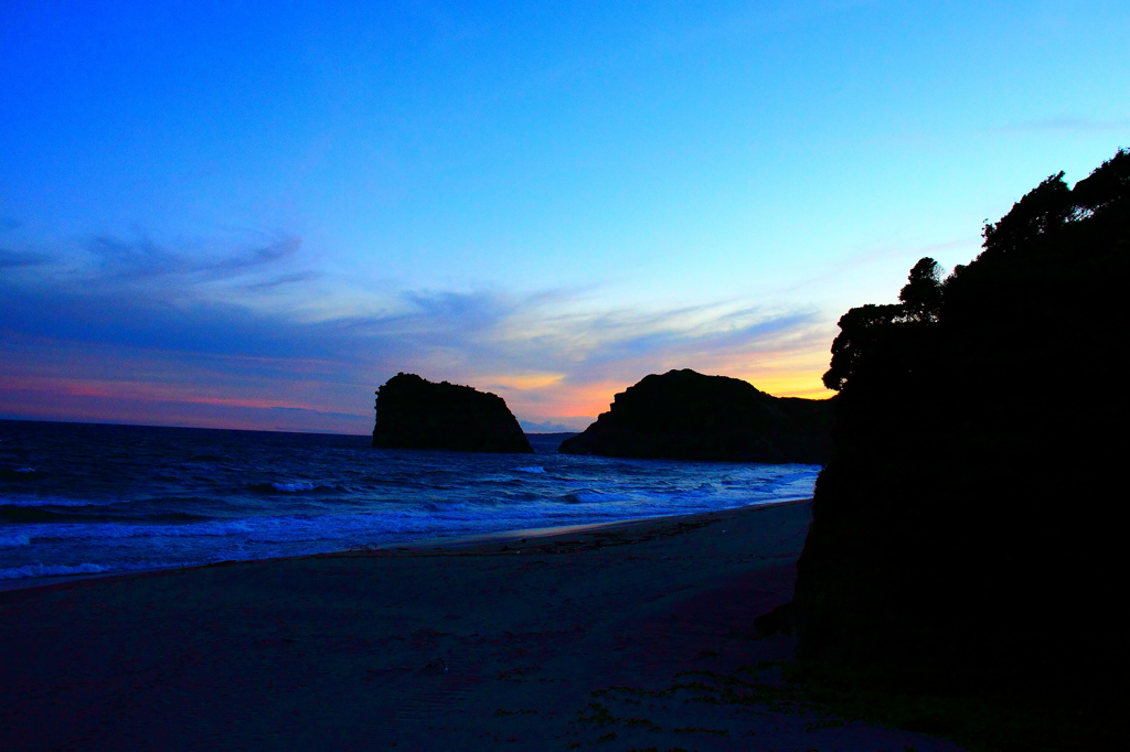 種子島の夕焼け