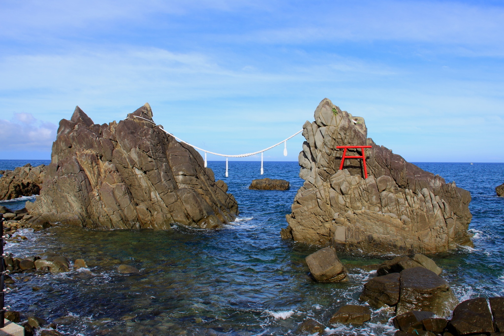 種子島　雄龍・雌龍の岩