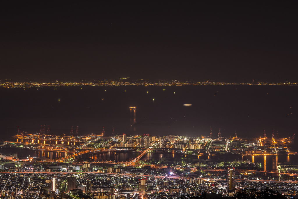 六甲山からの夜景1