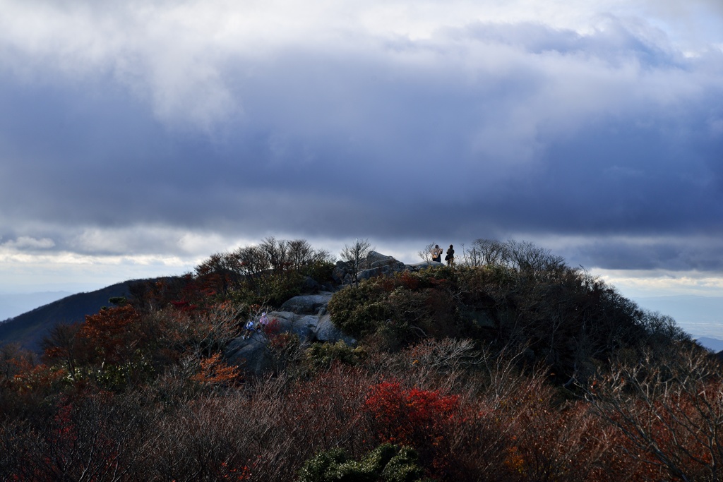 雲に近い山