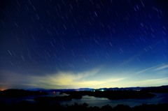 流れる星たち