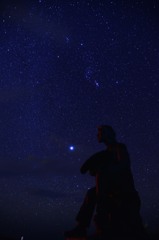 星を見上げて