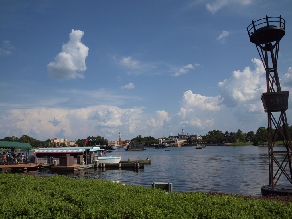 Epcot 水辺