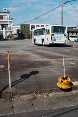 待機中のバス