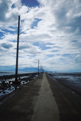 海へ続く道
