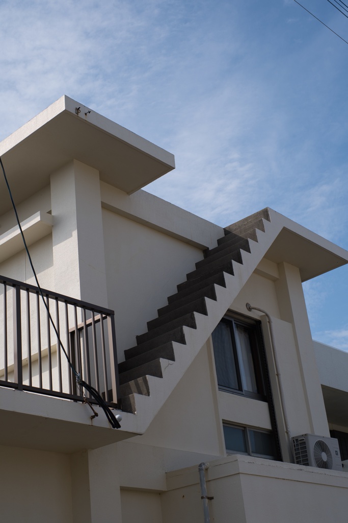 スリルある階段