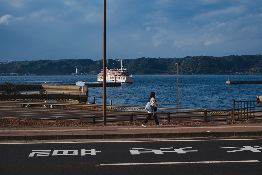 乗り場へ向かう