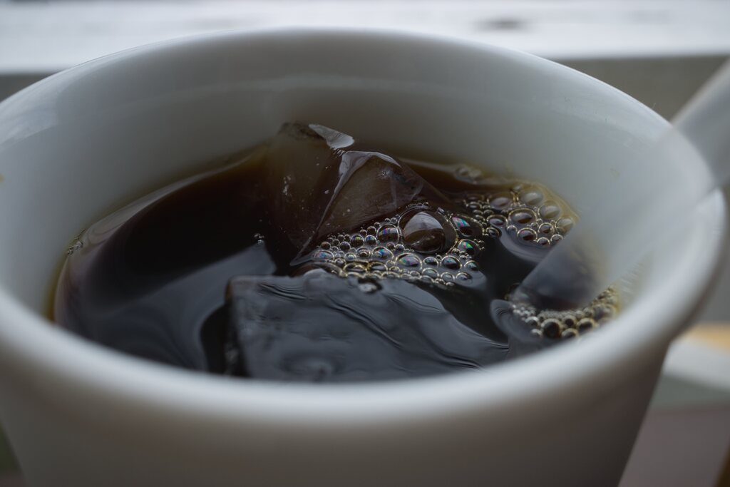 夏の終わりのアイスコーヒー