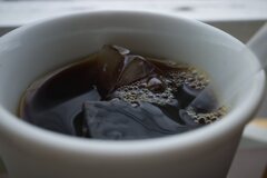 夏の終わりのアイスコーヒー